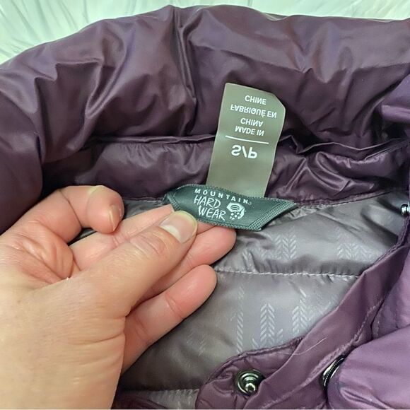 [Mountain Hardwear] Purple Packable Down Jacket - Size Small - Picture 3 of 8